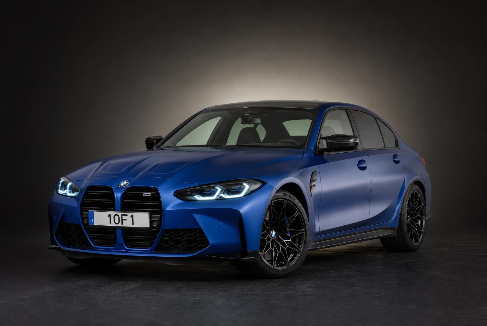BMW M3 Competition sedan available for rental sourcing in Lithuania