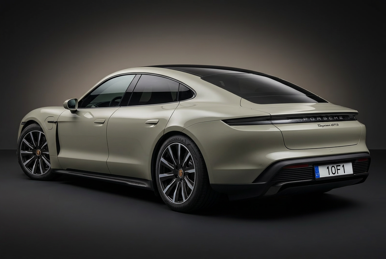 Porsche Taycan available for rental sourcing in Lithuania